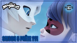 SAISON 5 BIENTÔT PRÊTE  SEASON FINAL INNATENDU amp ÉMILIE   NEWS MIRACULOUS [upl. by Emelina]