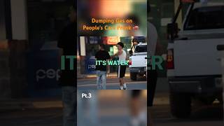 Dumping Gas on Peoples Cars Prank 🚗 shorts prank [upl. by Darline]