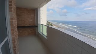 Apartamento frente o mar em Mongaguá [upl. by Enyleve]