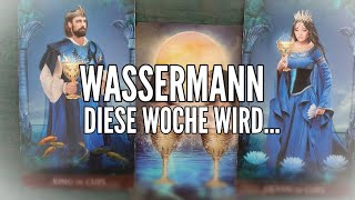 🎉WASSERMANN HOHER GERECHTIGKEITS SINN👍🏽Tarot Wochenhoroskop Wassermann🎉 [upl. by Kacy]