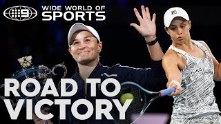 Best of Ash Bartys incredible Australian Open campaign  Wide World of Sports [upl. by Aloke]