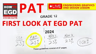 Grade 12 EGD PAT  First Look [upl. by Netsud]