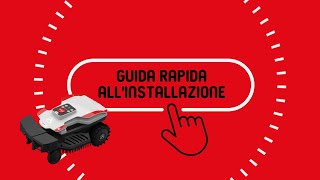 Ambrogio Robot Twenty ZR  Guida rapida allinstallazione [upl. by Serilda]