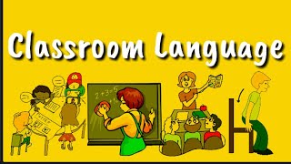 Classroom Language  Classroom English eslteacher eslstudents [upl. by Atinuhs]