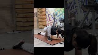 Post workout stretching 🙆‍♀️ youtube fit fitness like motivation stretching viral video [upl. by Milburt]