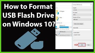 How to Format USB Flash Drive on Windows 10 [upl. by Sato]