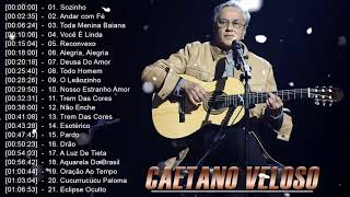 Caetano Veloso Album Completo  As Melhores Músicas De Caetano Veloso [upl. by Nwahsat219]