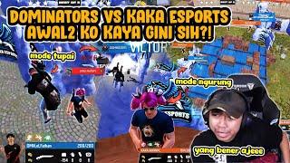 INI DIA YG DITUNGGU2 DOMINATORS Vs KAKA ESPORT  MATCH 1 [upl. by Nylanna]