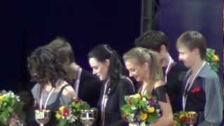 Cup of Russia 11 11 2012 Dance medal ceremony 2 [upl. by Romney761]