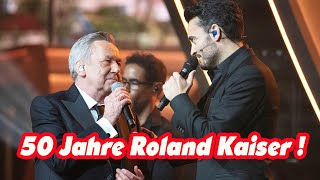 50 Jahre Roland Kaiser – eine Hommage an ein Schlager Urgestein [upl. by Htidirem908]