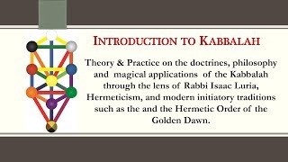 Intro to Kabbalah Part I  The Tree of Life amp Hebrew Letters [upl. by Aneele]