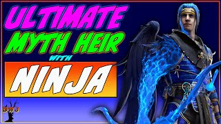 Ultimate Myth Heiress with NINJA  Test Server  Raid Shadow Legends [upl. by Ennael]