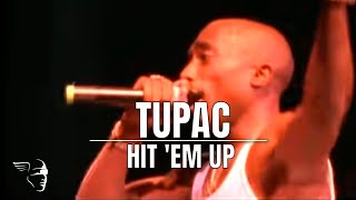 Tupac Hit Em Up Live Version [upl. by Mharba]