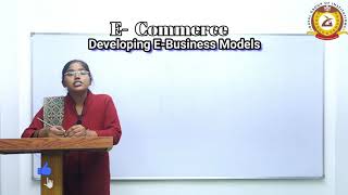 E  COMMERCE  Developing EBusiness Models [upl. by Atterual69]