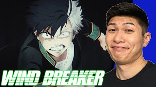 PRETTY DECENT OPENING  Wind Breaker Episode 1 Reaction [upl. by Roice]