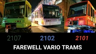 Transport for NSW Vlog No702 Farewell Vario Trams [upl. by Winton82]