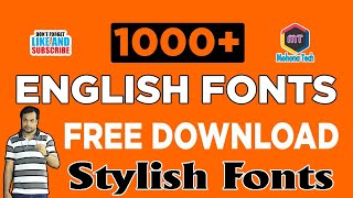 How To Download And Install Stylish English Fonts In Pc Laptop [upl. by Venditti712]