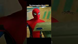 Peter Parker using interrogation mode to find vulture 😂🤣 Funny moments 😅😁shorts ytshorts marvel [upl. by Ahseit]