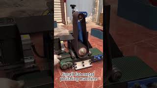 Simplex small flat metal polishing machinegrinding metal polishing metalworking [upl. by Ajiram]