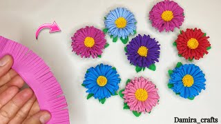 Eva Foam Flowers DIY Flowers Foam Sheet Craft Ideas diy [upl. by Airetnahs935]