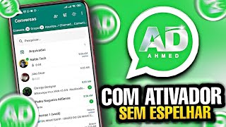 NOVO AD WHATSAPP FUNCIONANDO COM NÚMERO DIRETO SEM ESPELHAR✅ 😍 [upl. by Lynelle]