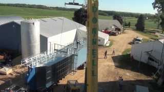 Full QED Grain Dryer Diamond 1050 Installation at 4x speed [upl. by Ferguson17]