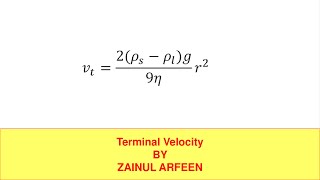 Terminal Velocity IAL As Physics Unit 1 Lecture 18 part b [upl. by Nivart]