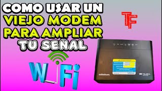 🛜Cómo Usar TU VIEJO ROUTER COMO REPETIDOR De Señal WiFi📶  MUY FÁCIL✅ [upl. by Suolkcin570]