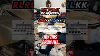 How to Play Drum Chops Drum Lesson drums [upl. by Clara949]