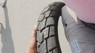 finally bike m tyre dalba diya 1109018 splendor bike modification video [upl. by Chil]