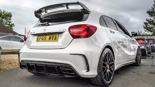 2022 Mercedes AMG A45 S Interior Exterior Sound [upl. by Moon506]