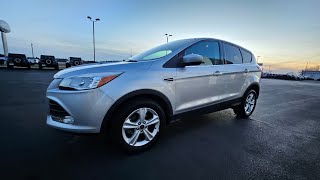 2014 Ford Escape SE FWD Sport Utility16L I4 FWD 6Speed Automatic wOD 105066 mi Ingot Silver [upl. by Sadonia]