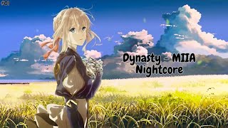 Nightcore Dynasty  MIIA  Nazz Nighcore [upl. by Prussian880]