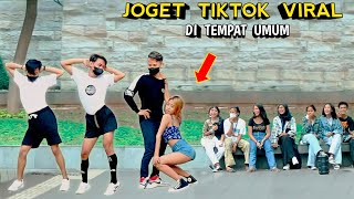 JOGET TIKTOK VIRAL DI TEMPAT UMUM [upl. by Okoyik409]