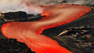 Volcano  natural disasters 2015 Lava Flow Hawaii Kilauea Volcano [upl. by Emeline251]