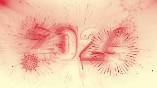 Happy New Year 2024 Wishes  Invitations  Greetings  2024  Motion Graphic Animation [upl. by Wellesley]