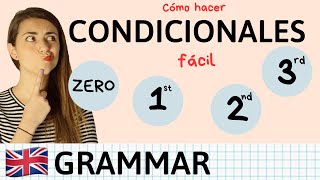 CONDICIONALES en Inglés  Explicación con ejemplos fácil [upl. by Nnayllehs145]