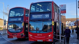 BUSES AT BEXLEYHEATH SHOPPING CENTRE [upl. by Lesh250]