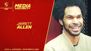 Cleveland Cavaliers Cavs Center Jarrett Allen Speaks To Media After 136117 Win Over Golden State [upl. by Lan]