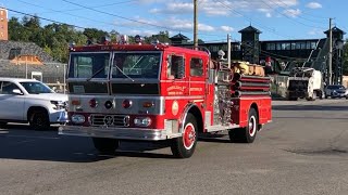 Tarrytown Fire Department retired Engine 77 1974 Ward LaFrance [upl. by Wasserman]