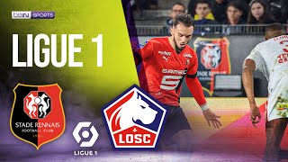 Rennes vs Lille  LIGUE 1 HIGHLIGHTS  242023  beIN SPORTS USA [upl. by Hyacintha]