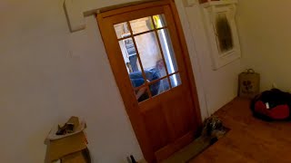 S01E07 Restoring the 1889 stone house  New doors starting on the kitchen and bathroom [upl. by Most326]