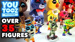 35 FIVE NIGHTS AT FREDDYS YOUTOOZ FIGURE COLLECTION  2023 Complete FNaf Collection [upl. by Acinorev100]