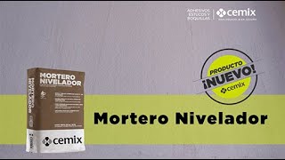 CEMIX MORTERO NIVELADOR [upl. by Eden]