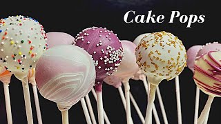 HOW TO MAKE CAKE POPS  TIPS AND TRICKS  All you need to know about cake pops [upl. by Nagap]