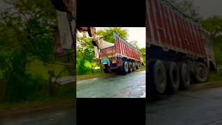 Emosnal new song Accident on Highway TATA 14 Tyre Truck Rescuied by Escort Hydrayoutubeshorts [upl. by Attikin]