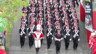 OSUMB Marches to Skull Session Unique View 9 22 2012 OSU vs UAB [upl. by Nyladnohr]