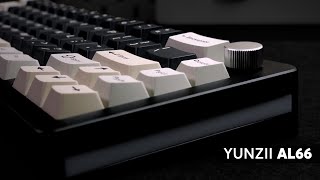 YUNZII AL66 Mechanical Keyboard  Full Aluminum GasketMount Keyboard [upl. by Jestude]