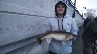 Walleye run fishing personal best Menominee River [upl. by Schreiber]