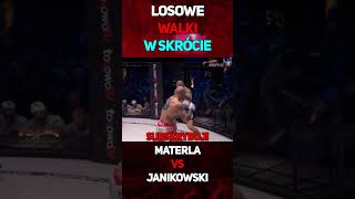 Materla VS Janikowski  W Skrócie shorts materla janikowski famemma walka [upl. by Idnyl]